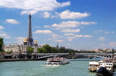 Cruise on the River Seine, Eiffel Tower, Paris