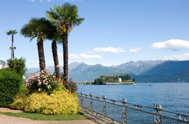 The waterfront at Stresa, Lake Maggiore