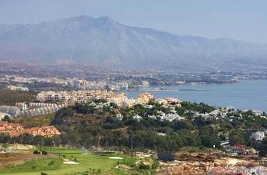 View of Marbella and the Costa del Golf